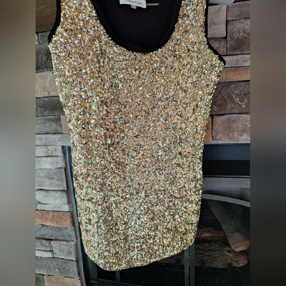 Calvin klein sequins top - Picture 4 of 10
